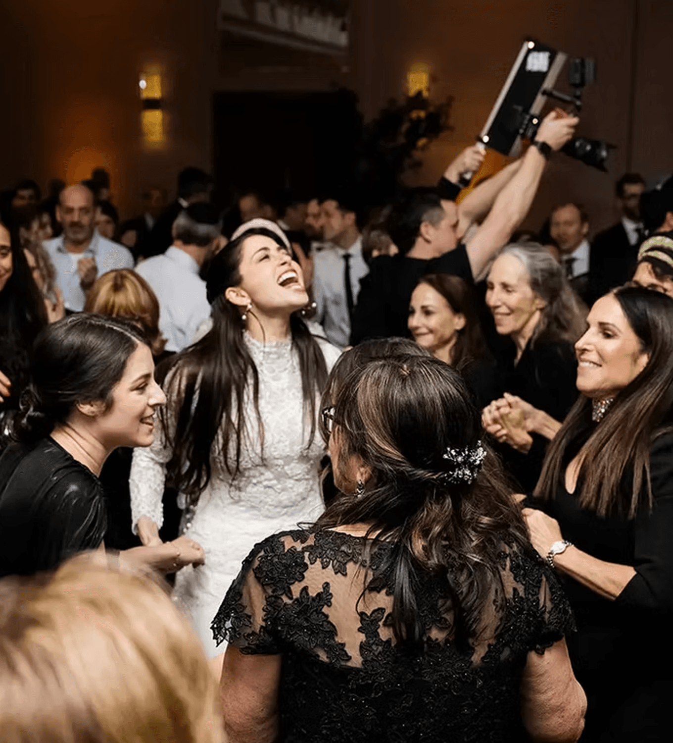 The Shuk performing live at a wedding celebration